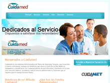 Tablet Screenshot of cuidamed.net
